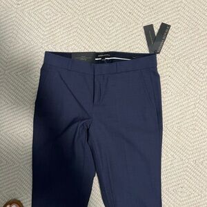 womens navy blue dress pants- NWT